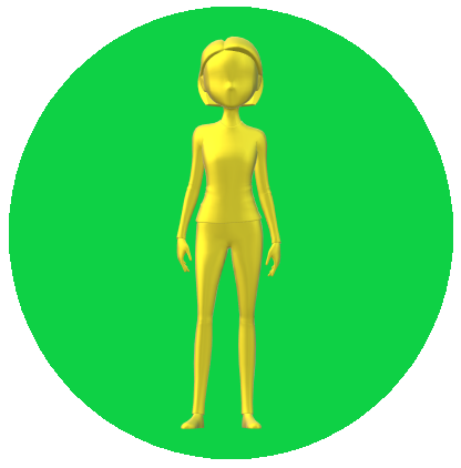 緑マル女性5