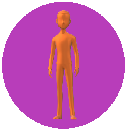 男性ボタン紫5