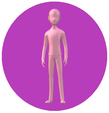 男性ボタン紫8