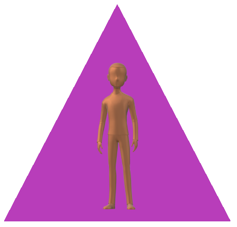 男性三角紫10