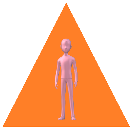 男性三角オレンジ9